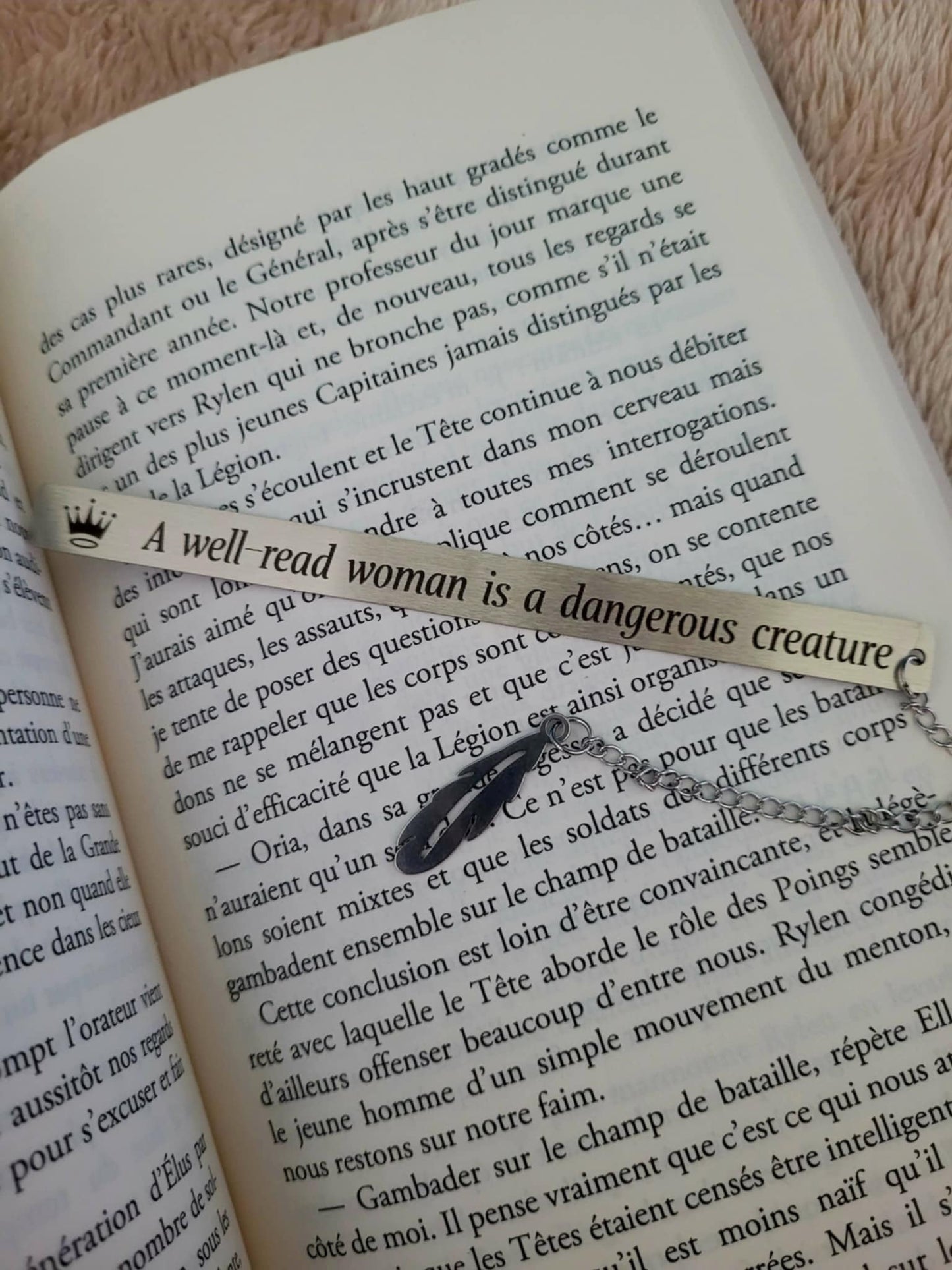 Marque-pages " Lectrice Fatale"