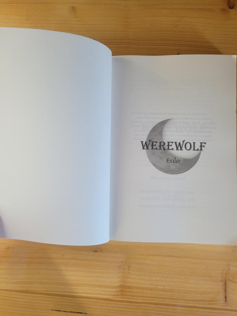 Werewolf T1: Exilée ( Occasion)