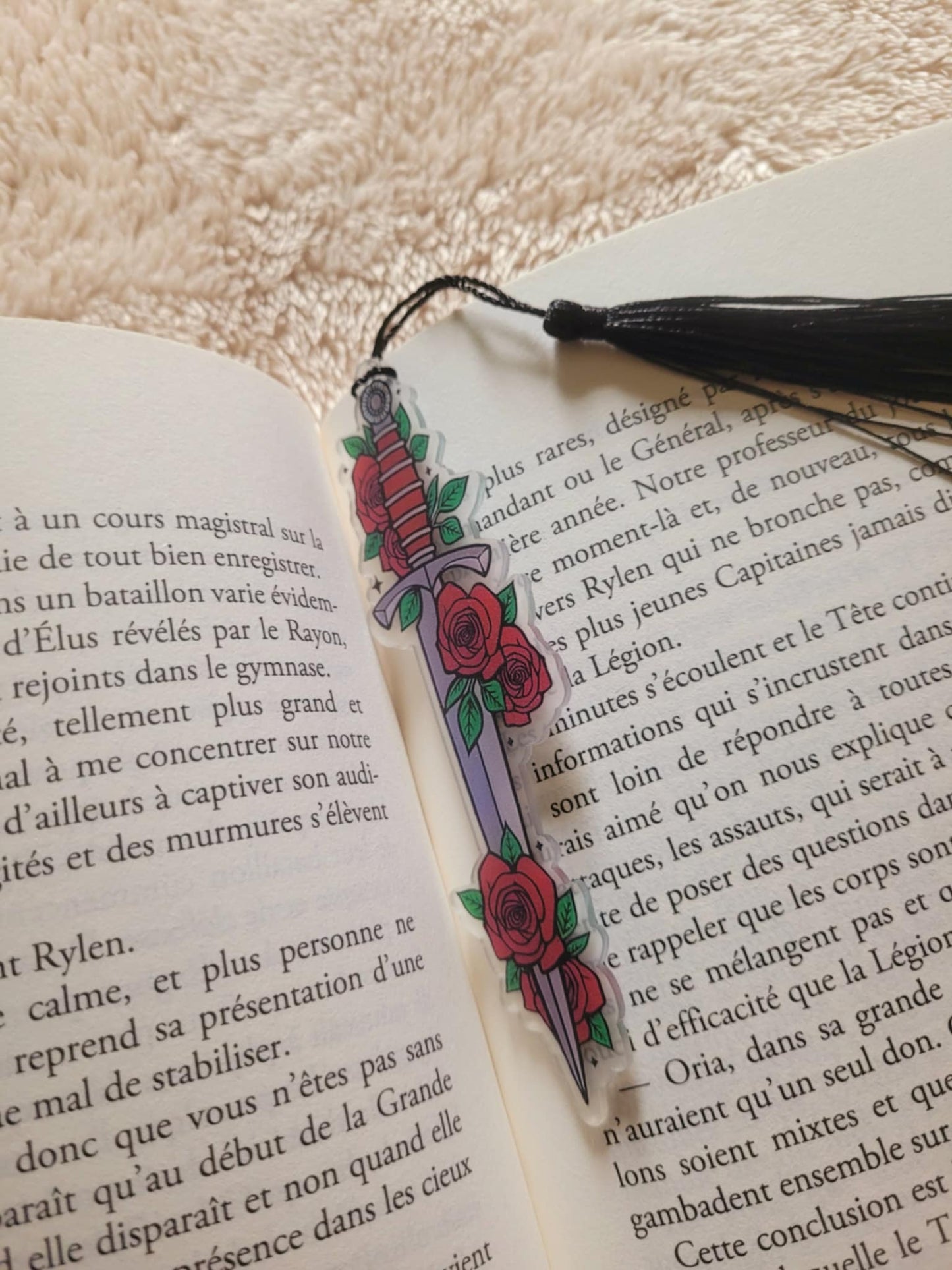 Marque-pages "Serment Ecarlate"