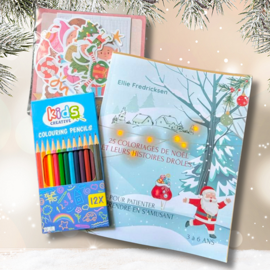 Box Coloriage de L'Avent Enfant