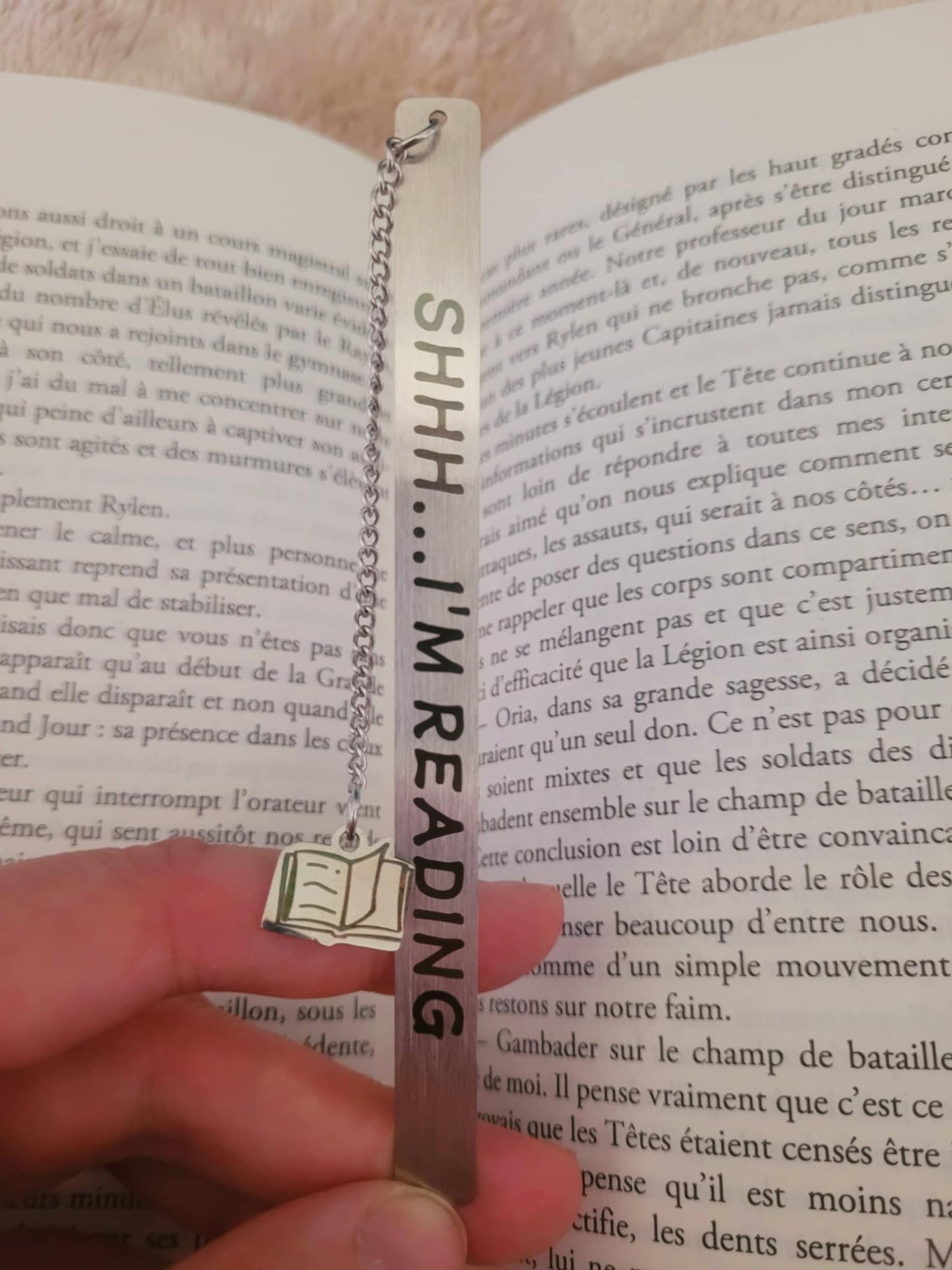 Marque-pages " Pas L'Moment"