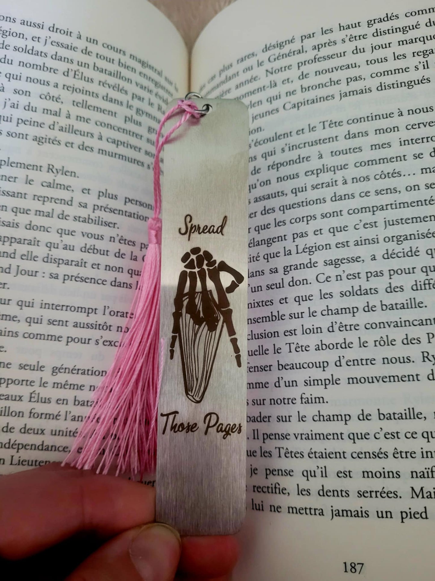 Marque-pages "le Dernier Chapitre"