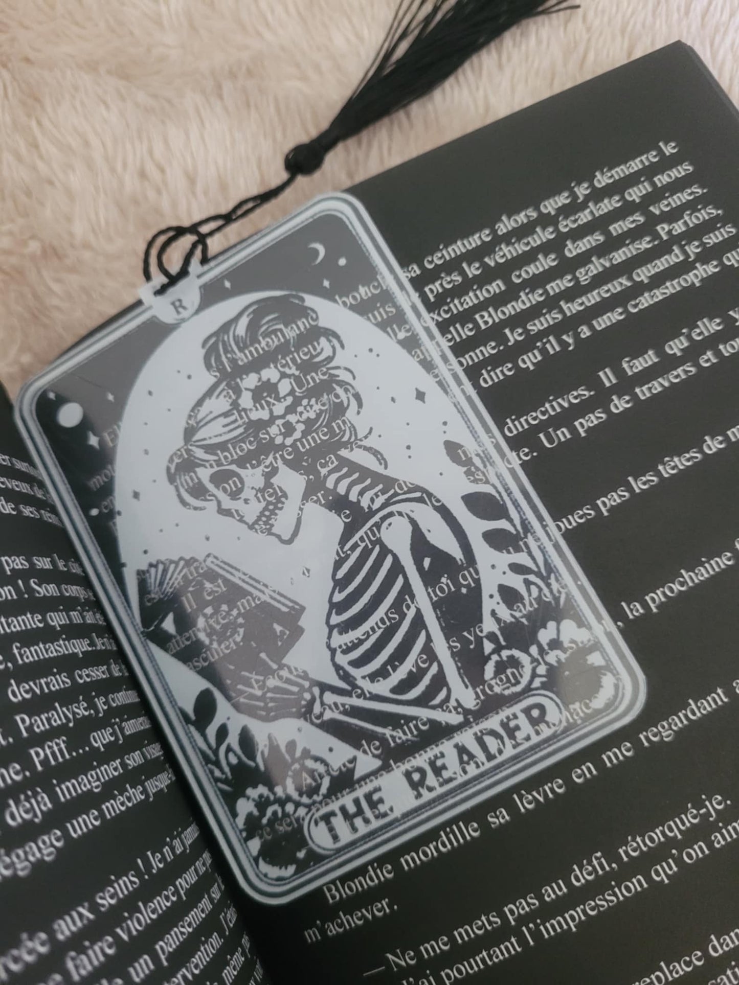 Marque-pages "L'Eternelle Lectrice"