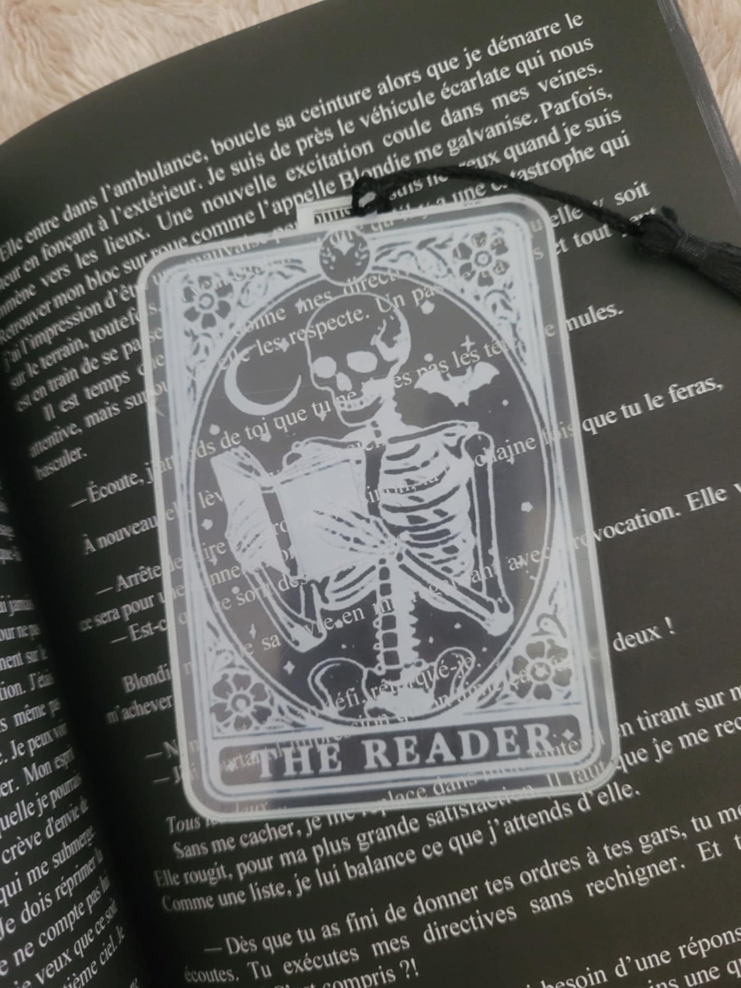 Marque-pages "L'Eternel Lecteur"