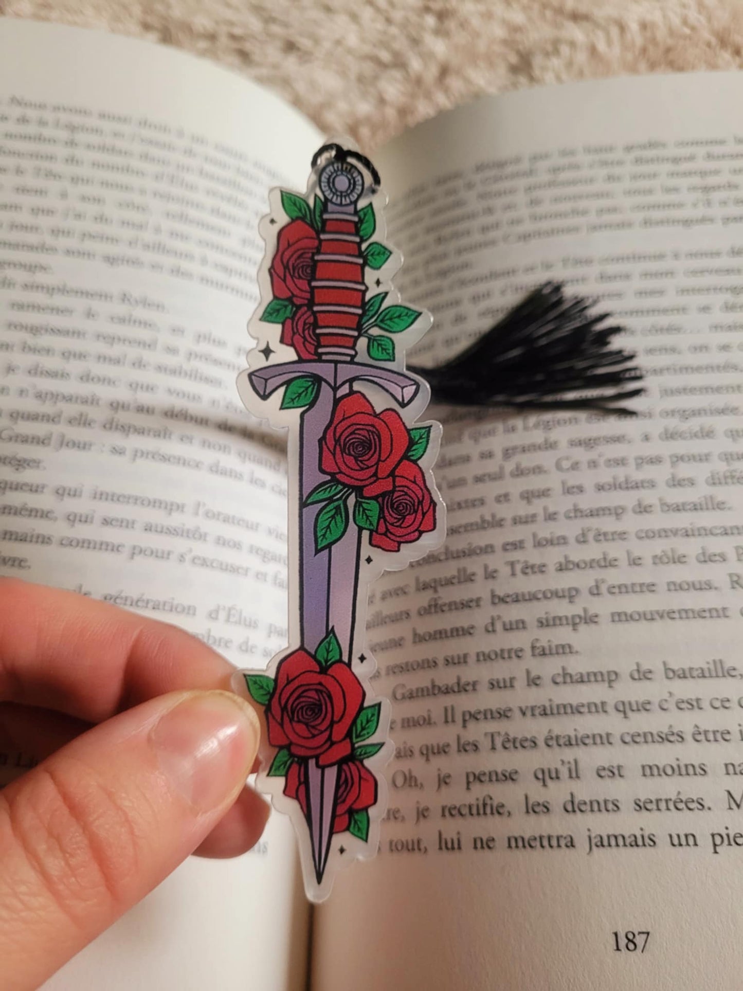 Marque-pages "Serment Ecarlate"