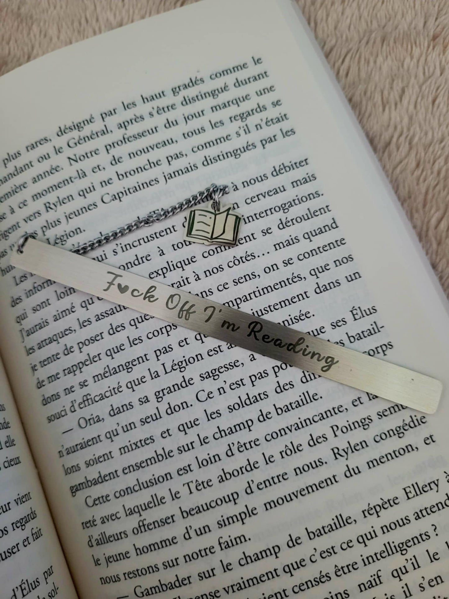 Marque-pages " Lecteur Anti-social"