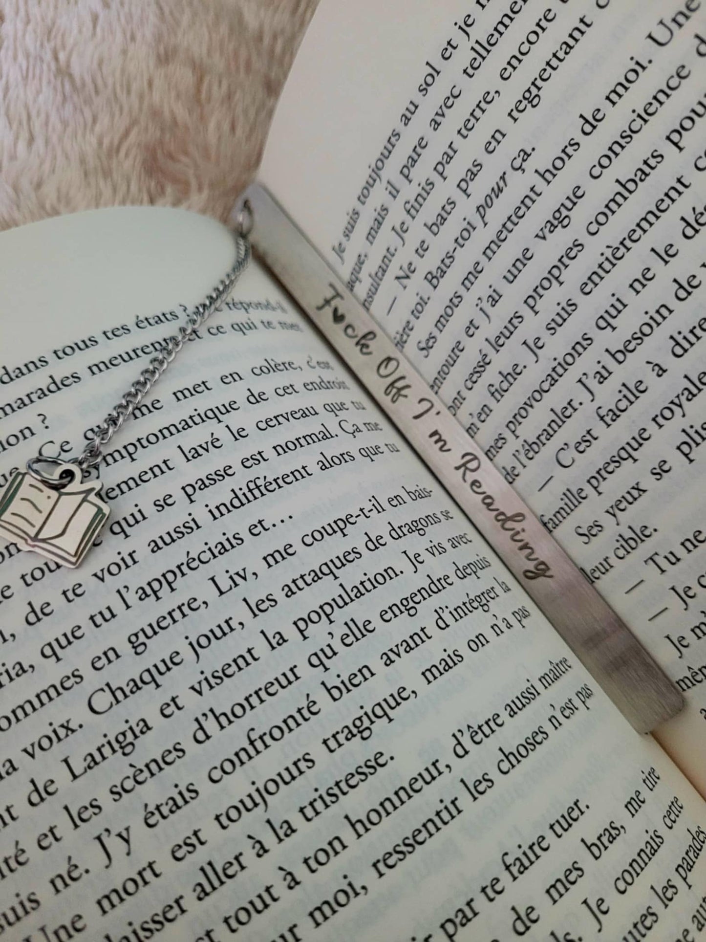 Marque-pages " Lecteur Anti-social"