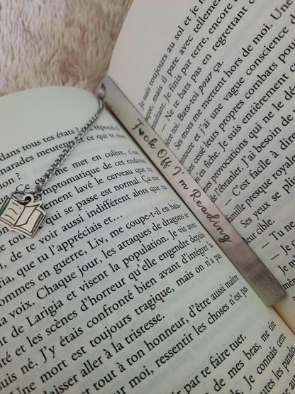 Marque-pages " Lecteur Anti-social"