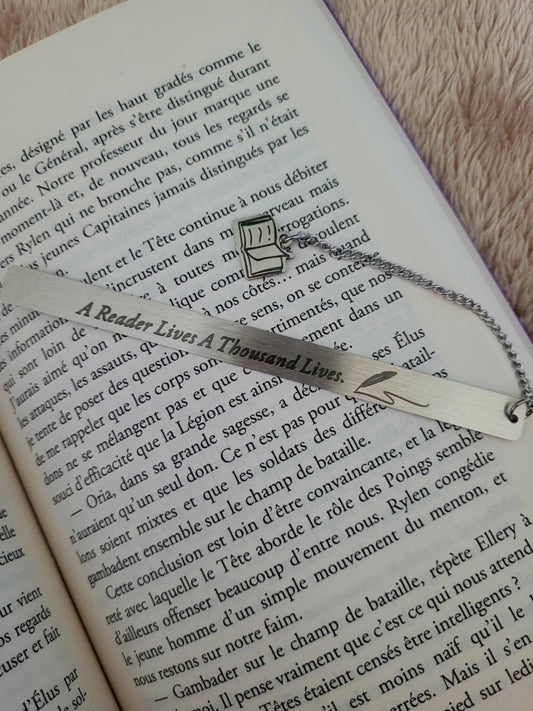 Marque-pages "Milles vies, une destinée"