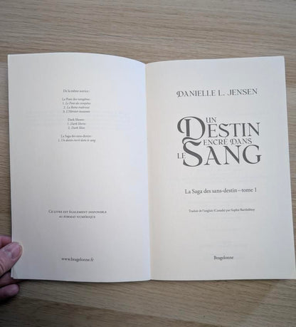 Un destin encré dans le sang - Tome 1 ( occasion)