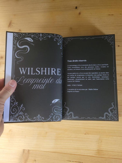 Wilshire : l'empreinte du mal- Relié ( Occasion)